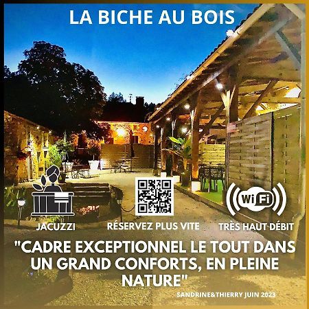 Villa La Biche Au Bois Piscine Chauffee Jacuzzi Cazals  Exterior foto